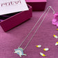 Turtle Evil Eye Pendant with Link Chain