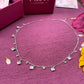 Silver Queens Crystal Necklace
