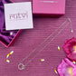 Circle of Love Pendant with Link Chain
