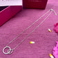 Circle of Love Pendant with Link Chain