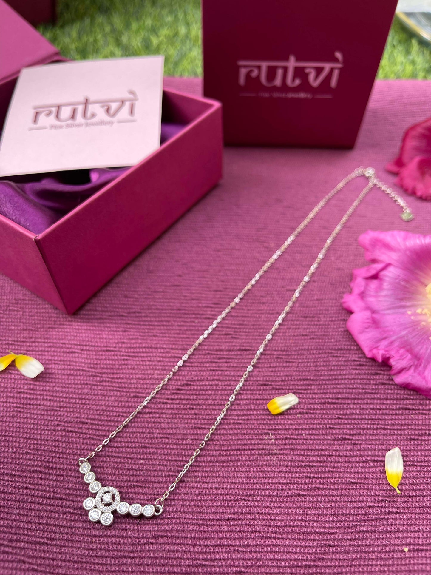 Sweet Love Pendant with Link Chain