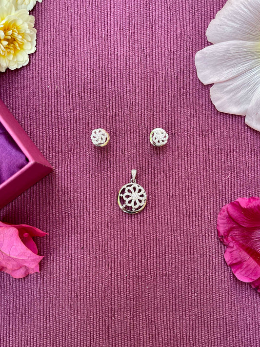 Twisted Floral Set