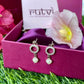 Round Pearl Earrings