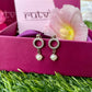 Round Pearl Earrings