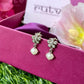 Floral Pearl Earrings