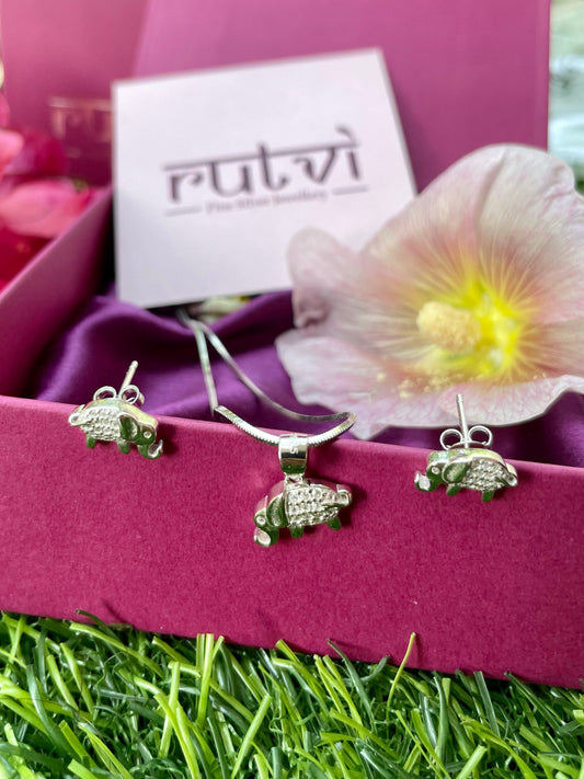 Elephant Jewellery Set