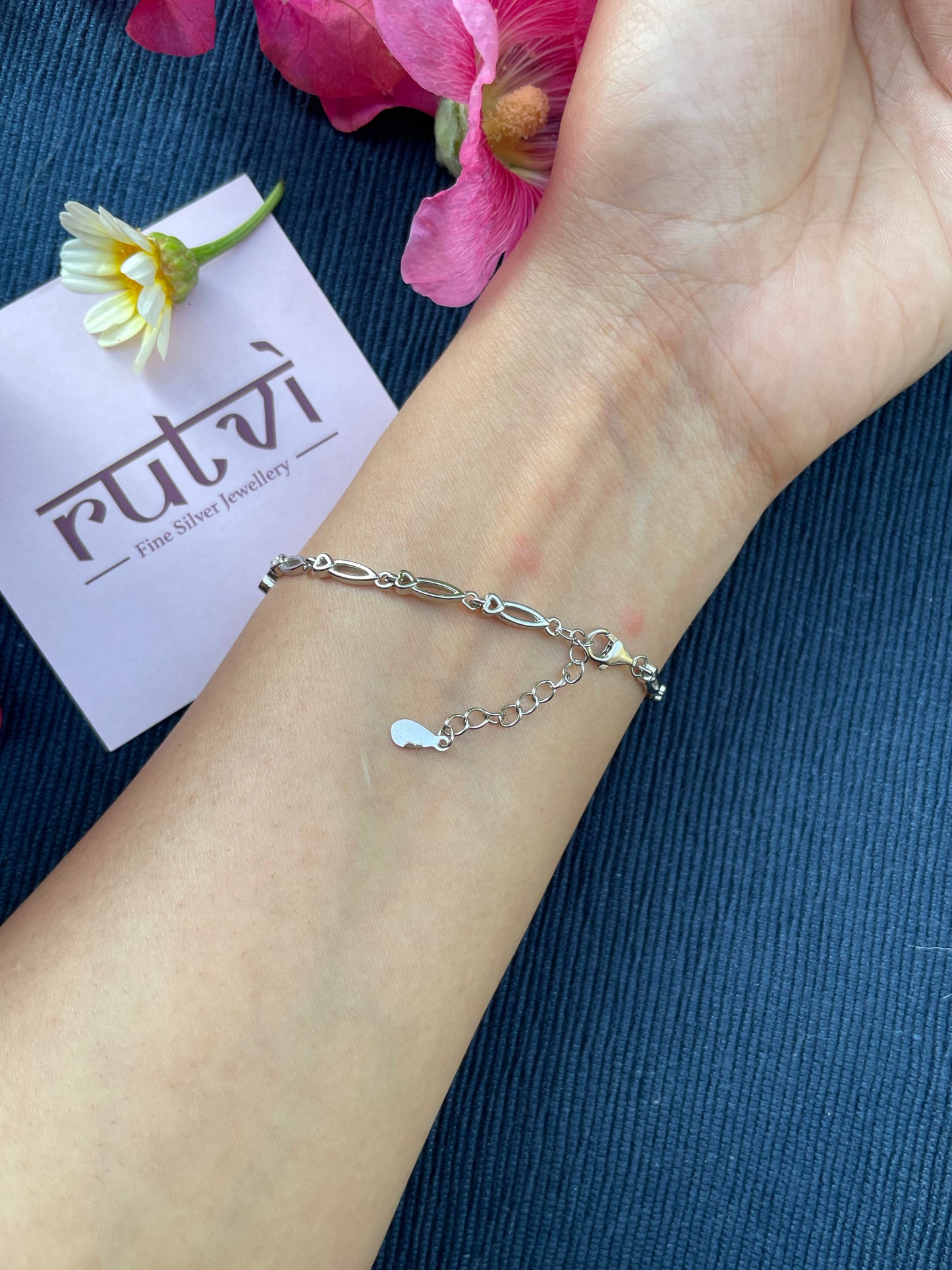 Heart in Heart Bracelet
