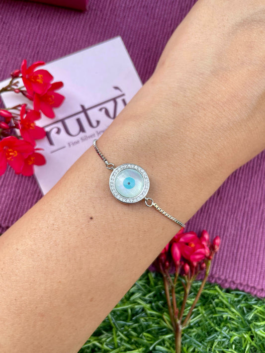 Round Evil Eye Bracelet