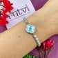 Lucky Clover Evil Eye Bracelet