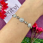 Floral Wreath Adjustable Bracelet