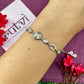 Sparkling Serenity Adjustable Bracelet