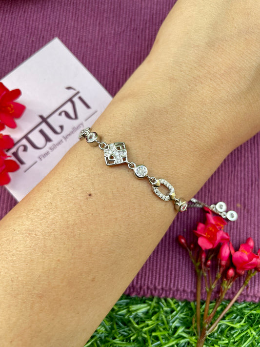 Sparkling Serenity Adjustable Bracelet