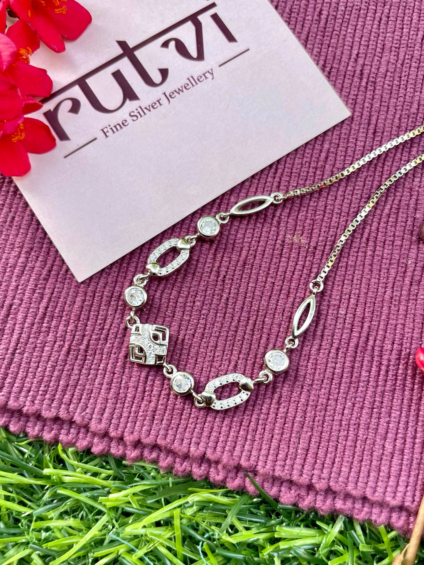 Sparkling Serenity Adjustable Bracelet